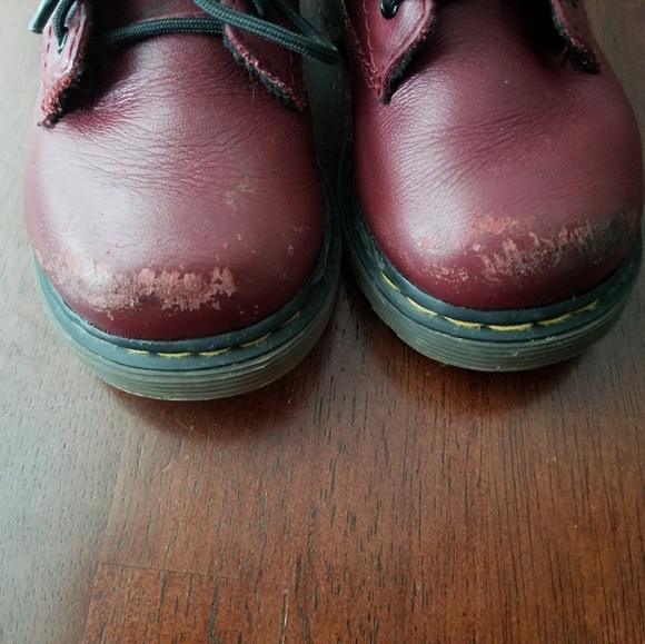 ❌❌S O L D❌❌ Toddler Doc Martens Size 6 Maroon - Picture 3 of 5